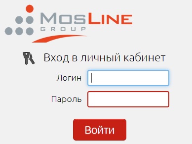МосЛайн вход